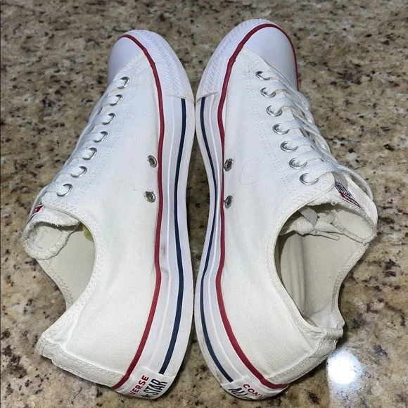 Converse All Star White Sneakers - Picture 5 of 10